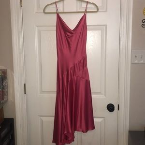 BCBG hot pink dress